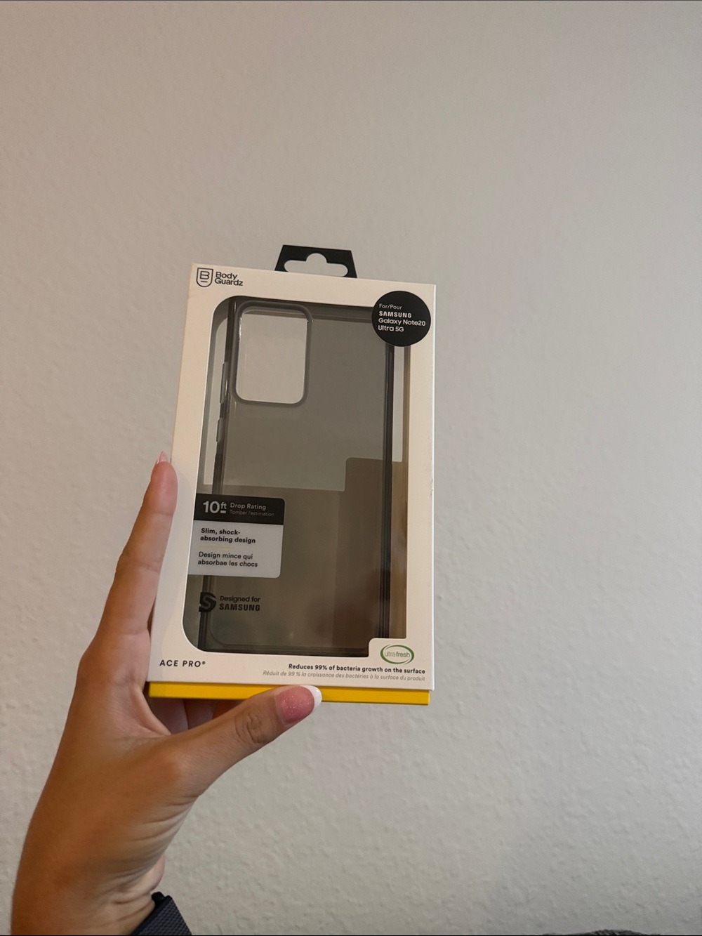 Samsung Semi Clear Black Bumper Protective Phone Case